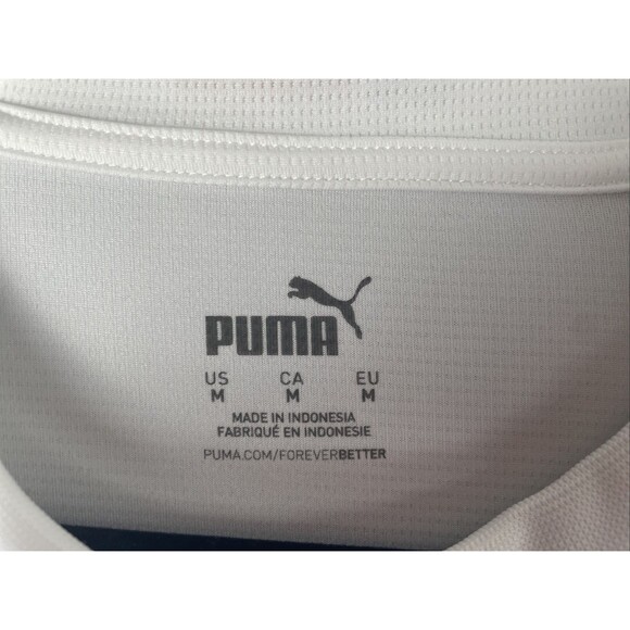 Puma Soccer Jersey AC Milan Away 2023/2024 Mens Medium White Serie A Futbol EUC - Picture 4 of 9